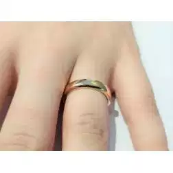 Fede Passione 4.4mm Oro Giallo