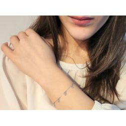 Bracciale Ciondoli Gocce di Luce