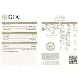 Diamante Certificato GIA 0.28 D VVS1
