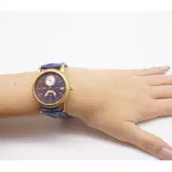 Tabor Dual Time / GMT with Power Reserve, Unisex, Time-Only, Automatic photo of worn