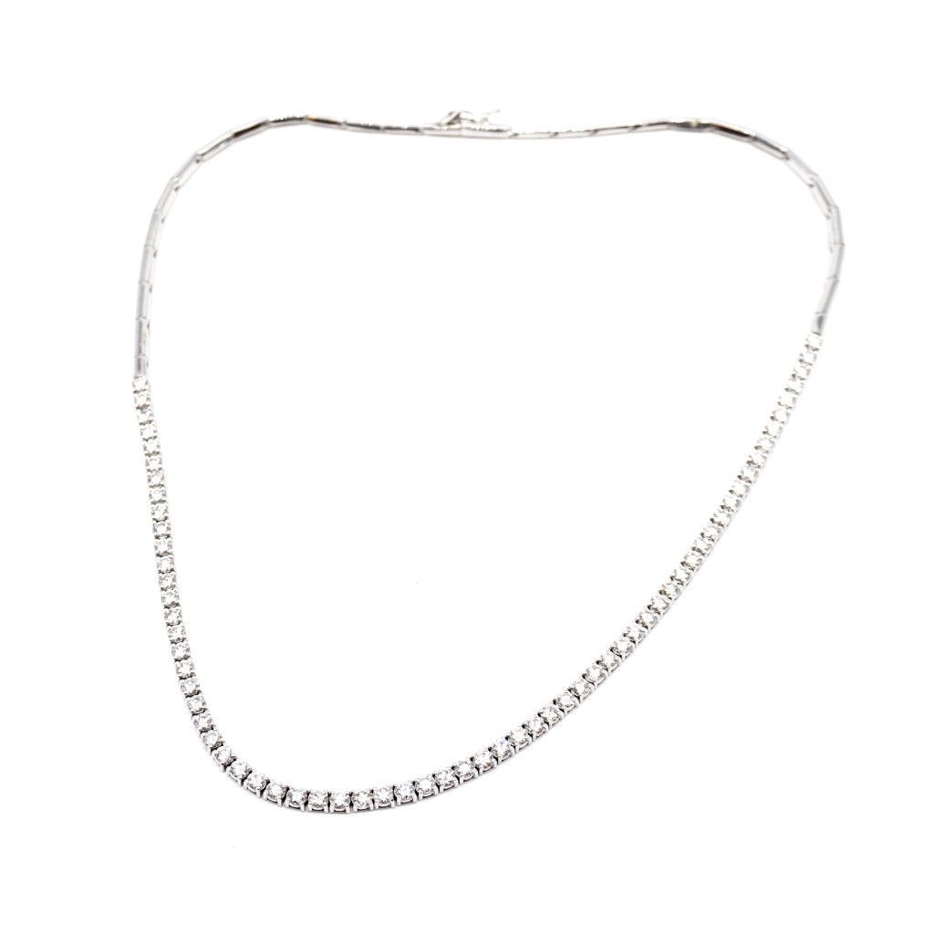 Collana tennis diamanti