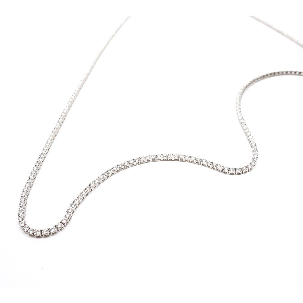 Long Diamond Tennis Lace