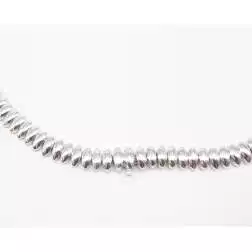Semi-rigid Navette Diamonds Necklace