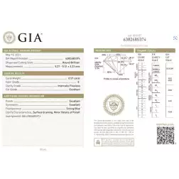 Diamante Certificato GIA 0.57 E IF