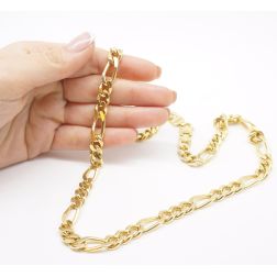Collana 3+1 massiccia 60 cm