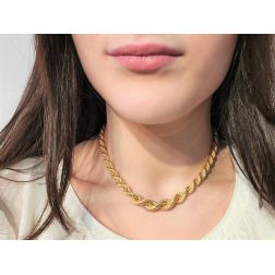 Necklace rope scalar 40cm x 10mm-5mm