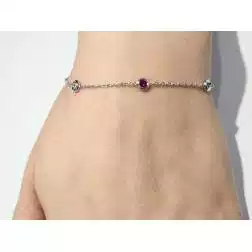 Bracciale Gocce di Luce Colorate 4.5mm foto indossata