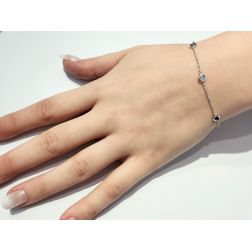 Bracelet "Gocce di Luce Colorate" 4.5mm photo of worn