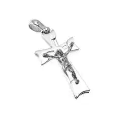 Croce Satinata Lucida con Cristo