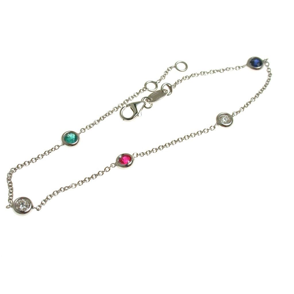 Bracelet "Gocce di Luce Colorate" 3.5mm