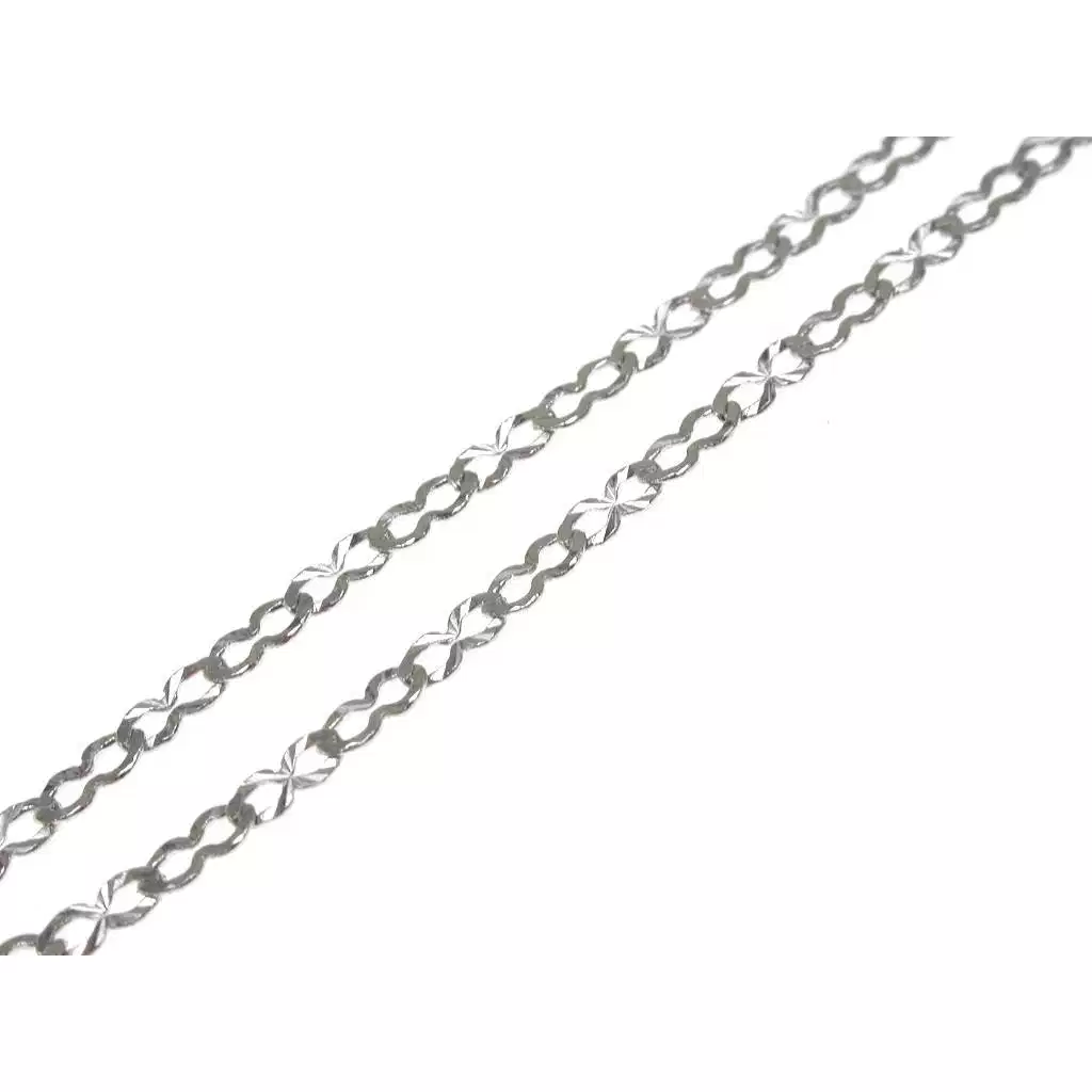 Bracciale Bimbo Maglia Infinito in oro Bianco