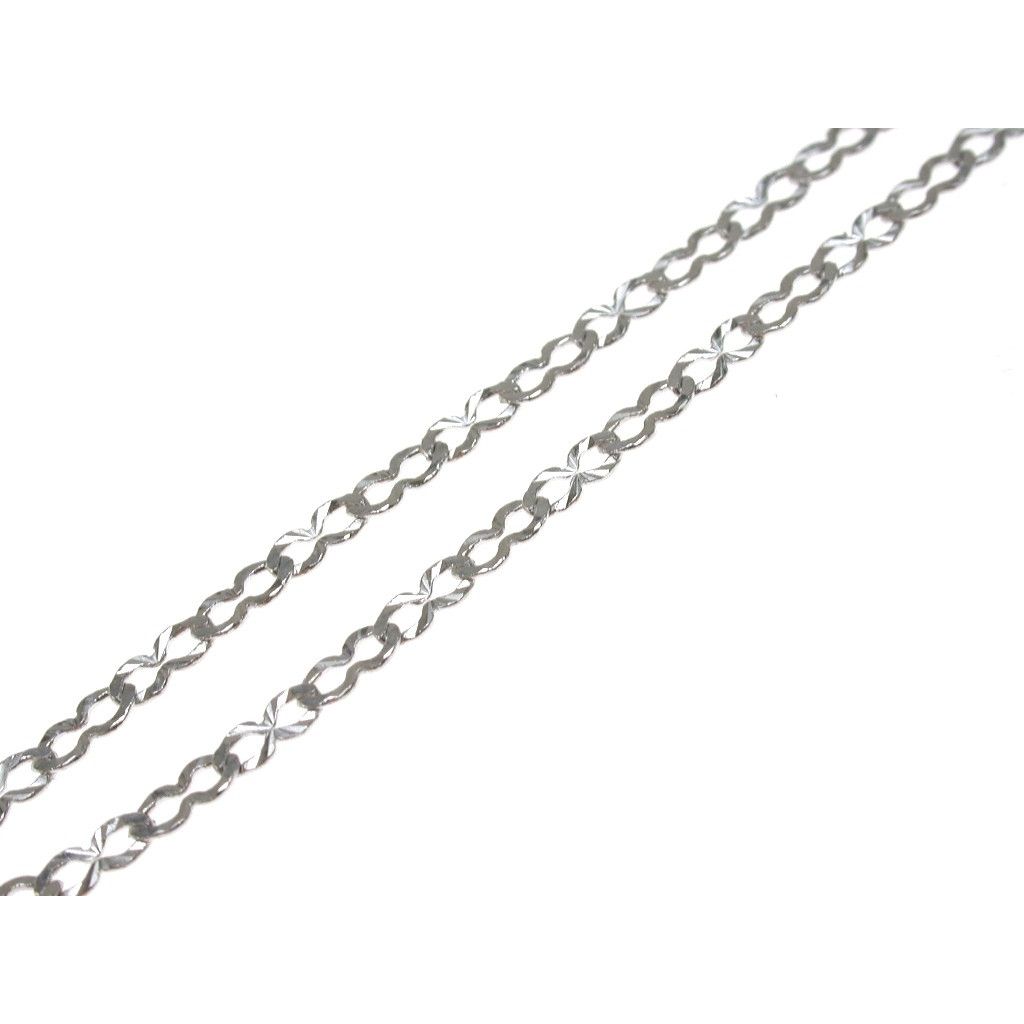 Children's Infinity Bracelet in White Gold