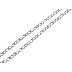 Necklace 42cm Infinity in White Gold