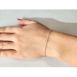 Bracciale Gocce di Luce 2.50mm foto indossata