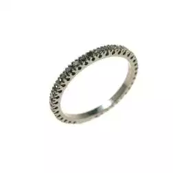 Veretta Eternity Diamanti Neri