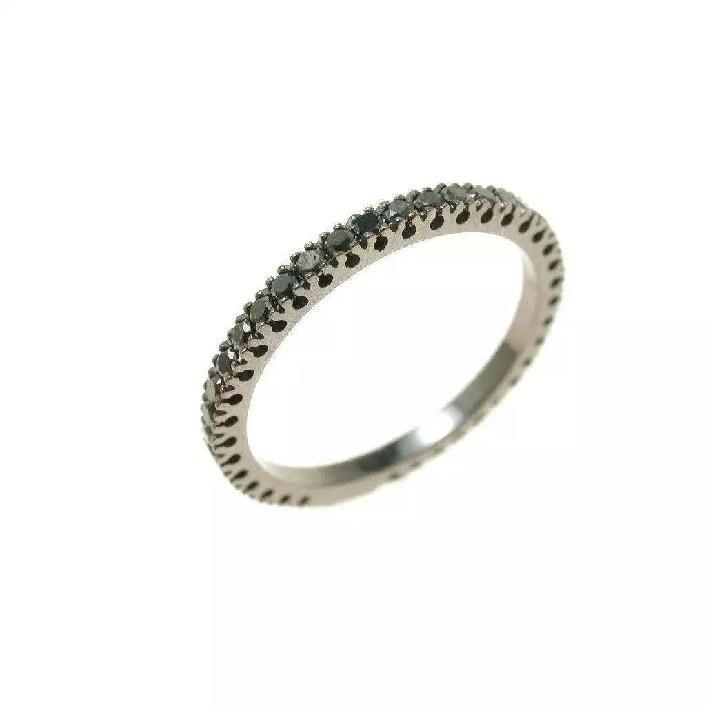 Veretta Eternity Diamanti Neri