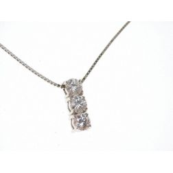 Trilogy Necklace 0.40ct