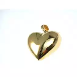 Ciondolo Cuore Bombato