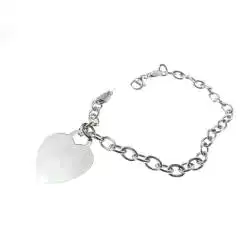 Bracciale Heart oro bianco