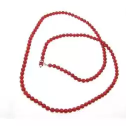 Coral Necklace 75cm