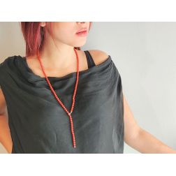 Collana in Corallo foto indossata