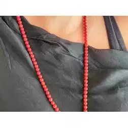 Coral Necklace 75cm