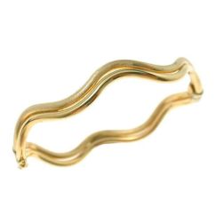 Bracciale Rigido Due Fili in Oro Giallo
