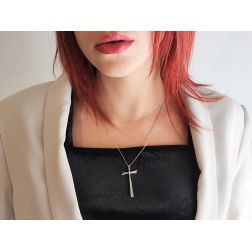 Double Long Diamond Cross