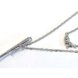 Golf Club Pendant with Necklace