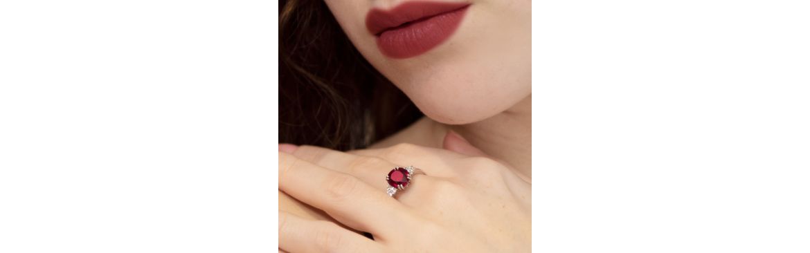 Ruby Jewelry | 18K Gold