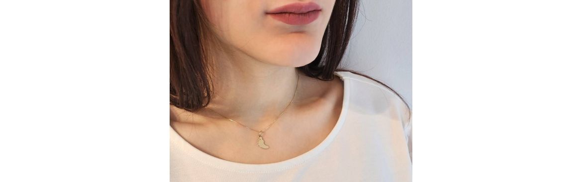 Selection of Children's Pendants in 18kt white or yellow gold